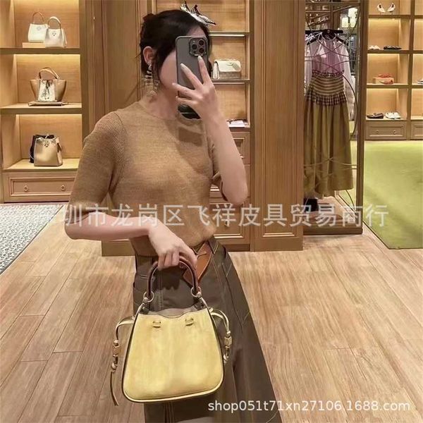 

bag early launch cowhide lychee patterned miller drawstring with fashionable and trendy deformation one shoulder crossbody handbag popular