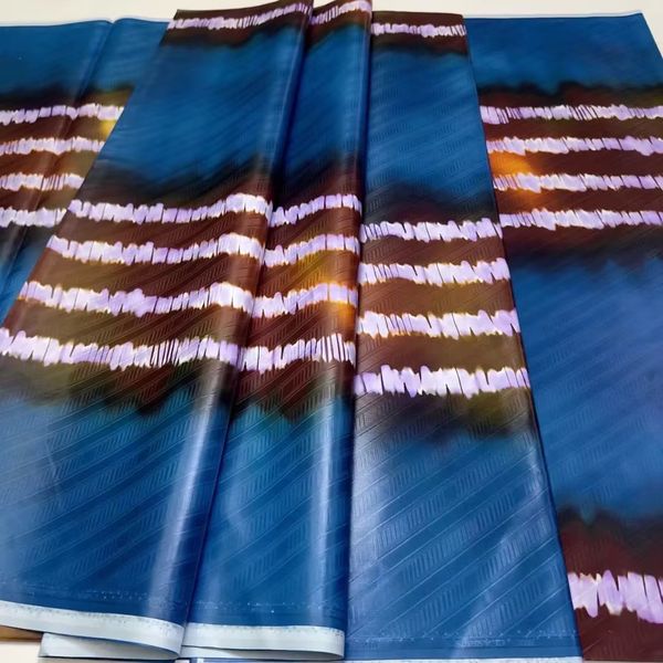 

bazin riche fabric 4 yards printing african female birthday party formal dress with perfume textile costume evening women garment premium qu, Black;white