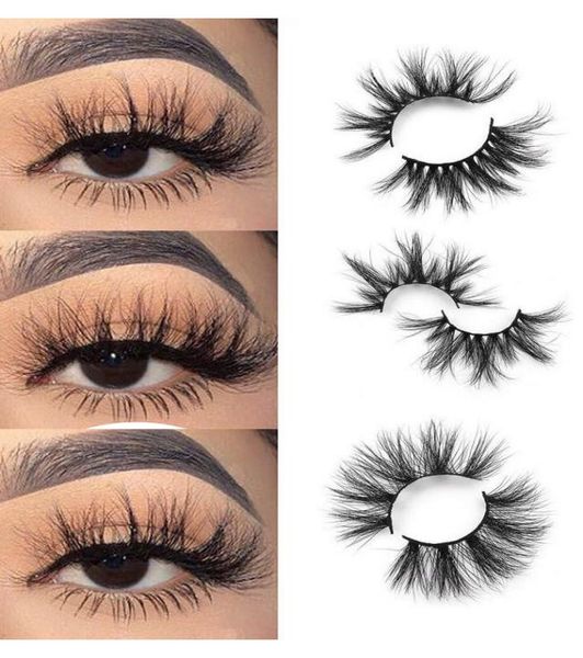 

real siberian 3d mink lashes 25mm false eyelashes whole thick strip custom packaging label makeup dramatic long mink eye lash 2961968