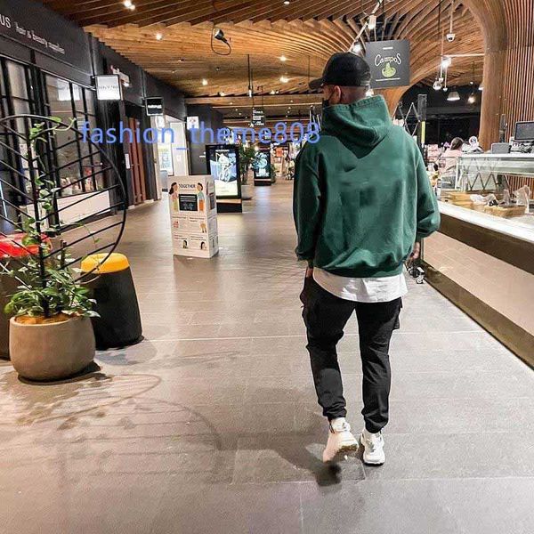 

hoodies sweatshirts designer letter men's niche tide brand wild high street casual american loose couple hooded sweater coat clothes, Black