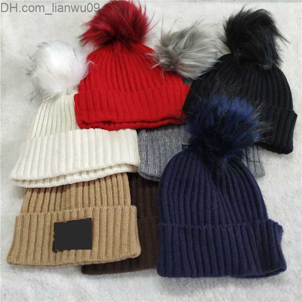 

beanie/skull caps winter women designers beanie hats fashion solid color womens cap brand knitted caps ladies beanies z230819, Blue;gray
