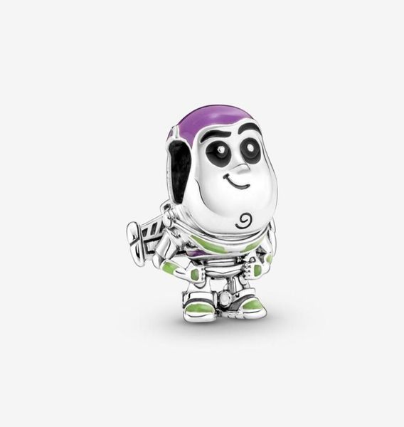 

100 925 sterling silver pixar buzz lightyear charms fit original european charm bracelet fashion women wedding engagement jewelry4236410, Bronze;silver