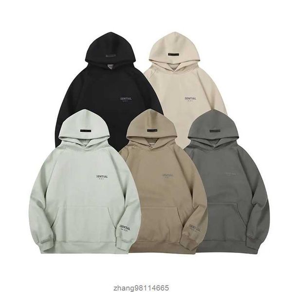 

mens hoodies sweatshirts designer mens women essent fashion loose streetwear clothing essen lovers street tracksuit suit blacks to xl, Black