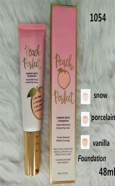 

makeup foundation peach perfect comfort matte foundation 3colors 48ml face cream foundation 890525