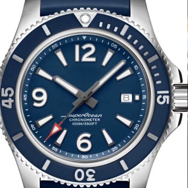 

fashion and leisure mens mechanical watch automatic blue rubber ceramic, Slivery;brown