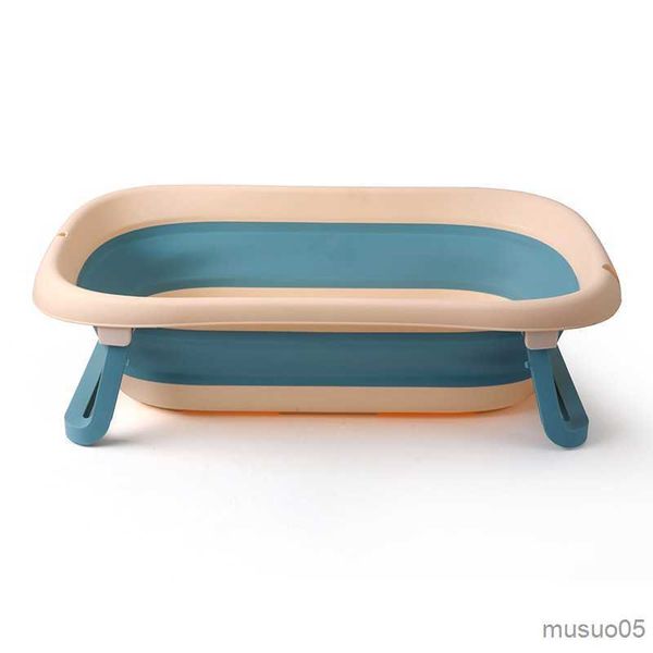 

bathing tubs seats portable baby folding tub newborn bathtub baby sit lie down bath bucket years old children foldable bathtub r230818