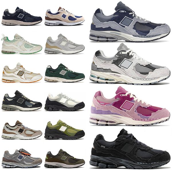 

2002r b2002r athletic mens women luxury protection pack casual shoes triple sea salt phantom black grey light arctic grey purple designer bo