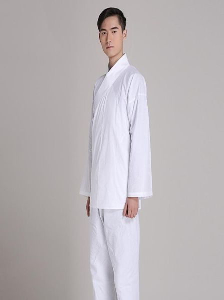 

comfortable pajamas hanfu 100 cotton clothing sleepwear at home leotard chinese ancient white pajamas practice jerseys in 8247005, Red