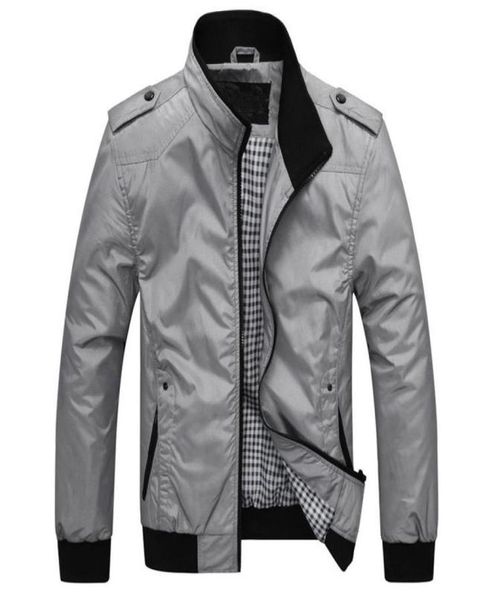 

men039s jackets mens spring autumn casual coats chaquetas hombre sportswear stand collar slim male bomber 4xl6327646, Black;brown
