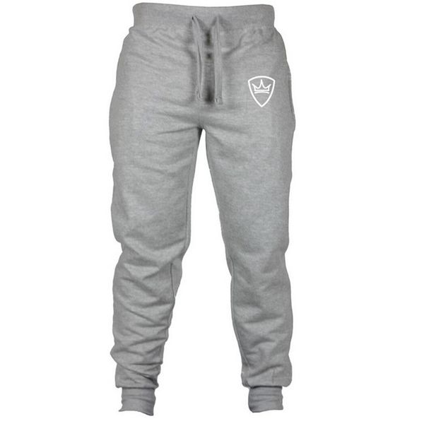 

2021 new men joggers brand male trousers casual pants sweatpants jogger 15 color casual gyms fitness workout sweatpants275g, Black