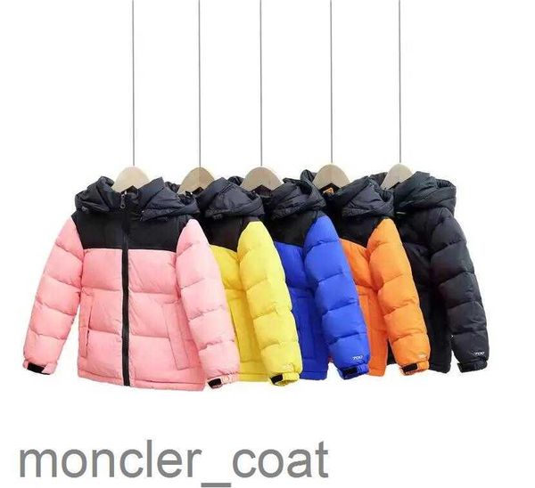 

2022 winter new down jacket kids fashion classic outdoor warm down coat zebra pattern striped letter print puffer jackets multicolor comfort, Black