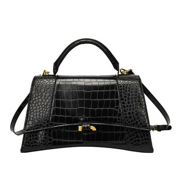 

classic women's luxury hourglass bag female mini handbags letter b brand designer totes evening bags women man small square pack ladies