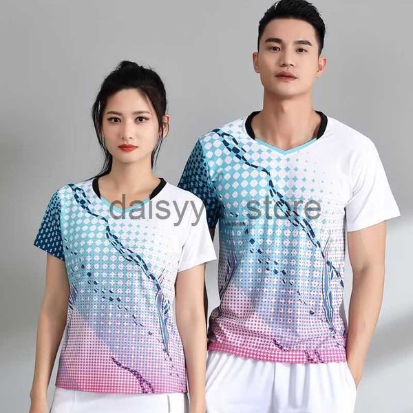 

other sporting goods men/women table tennis ping pong badminton t-shirt training exercise sport clothing breathable quick-dry fabric x0821