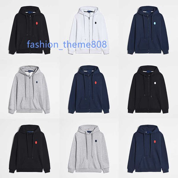 

12 color cardigan and pullover designers hoodies fashion ralphs hoodies ralphs polos mens women hoodies man luxurys clothing sleeve laurens, Black