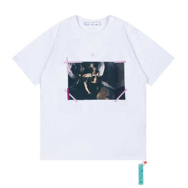 

luxury men's t shirt classics brand designer white black t-shirts fashion back arrow x printd man women eur size tees loose t-shirt hi