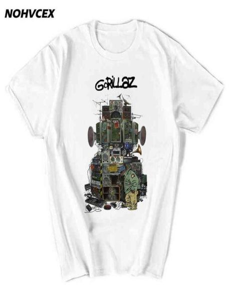 

gorillaz multi boomboxes shirt g1224012345678910116937981, White;black