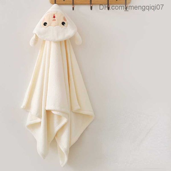 

towels robes cartoon pattern children's bath towel quick drying bath towel baby hat soft baby bath towel z230819