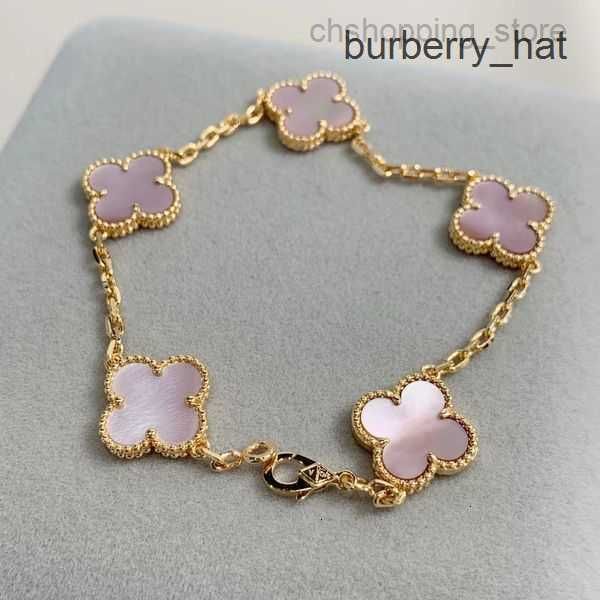 

designer bracelets 2023 van clover bracelet 18k gold love bangle pendant sparkling crystal diamond party jewelryzzl6, Golden;silver