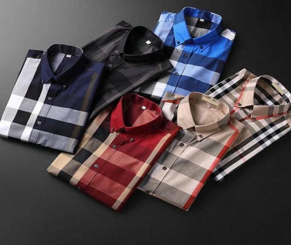 

men039s dress shirts luxury slim silk tshirts short sleeves casual business check branded m3xl1279540, White;black