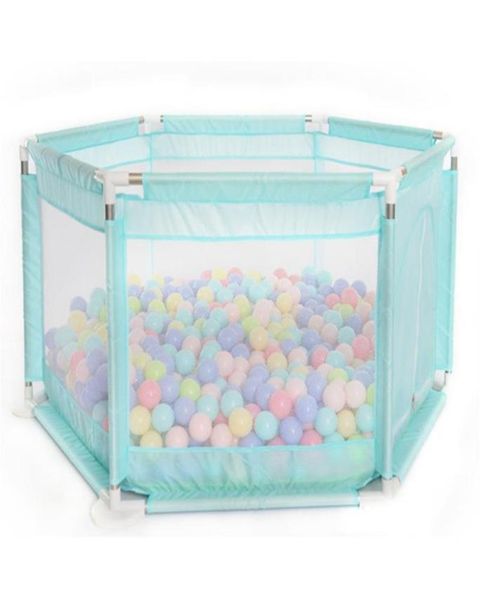 

children039s hexagonal playpen playard toys washable ocean ball pool set for babiestoddlernewborninfant safe crawling7710347