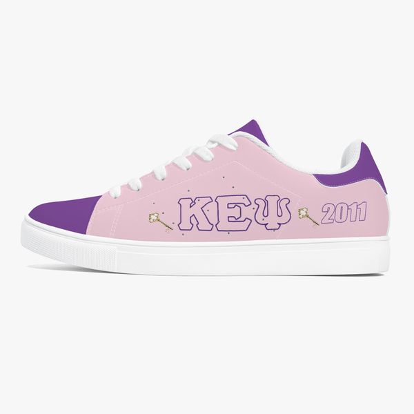 

classic minimalist letter pink fashionable low cut shoes casual shoes