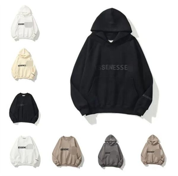 

2023ess hoodies mens hoodie designer hoodies woman hoodie fashion trend friends hoodie black and white gray print letter dream hoodie size s