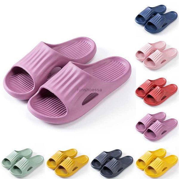 

non-brand slippers quality high mens women shoes wine red yellow green pink purple blue men slipper bathroom wading shoe size 36-45699, Black