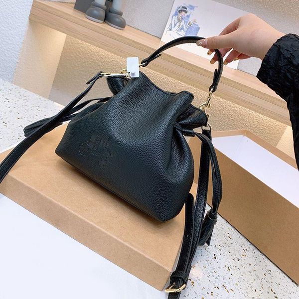 

luxury designer bags womens shoulder bag classic fashion lucky handbags cowhide leather versatile in colour three colours