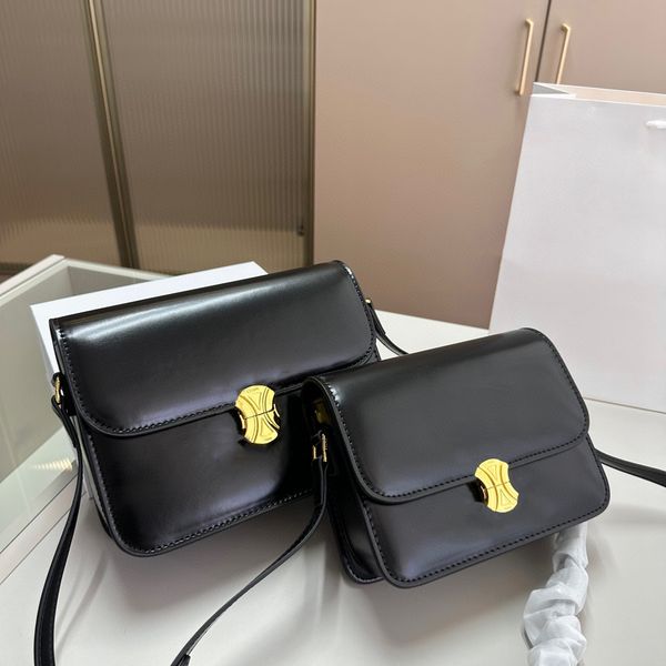 

5a+leather triomphe shoulder bag famous women's handbag customized luxury brand handbag designer women's fashion shoulder bag gold