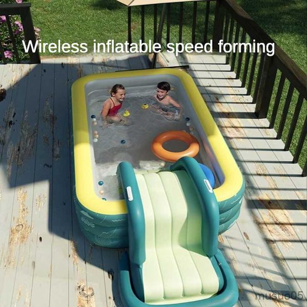 

bathing tubs seats portable outdoor inflatable swimming pool foldable folding bathtub bathroom large capacity children folding swimming pool