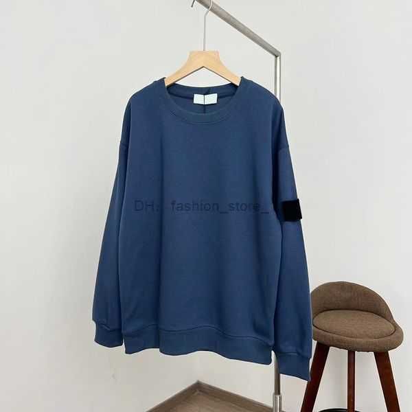 

sweaters mens designer hoodies knit sweatshirt crew neck long slevee pullover hoodie couple clothing autumn and spring warm stones island te, Black