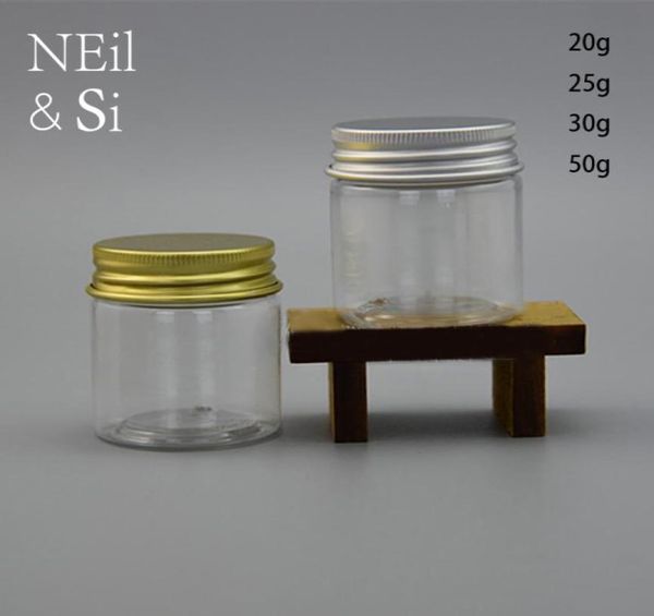 

plastic lotion bottle cosmetic batom cream packaging jar refillable pill capsule container 20g 25g 30g 50g transparent2764316