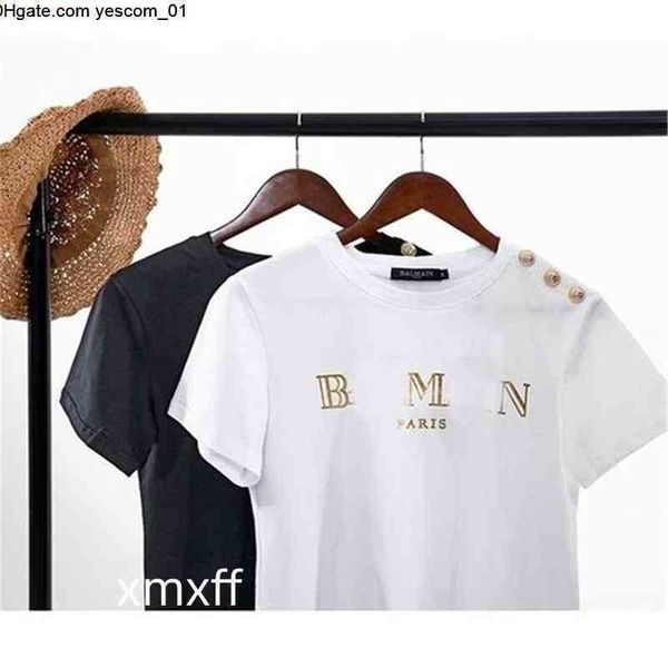 

womens t-shirt designer letters print t shirt 100% cotton tshirt crew neck short sleeve tees casual fashion clothing apparel 3 colors -3xl, White