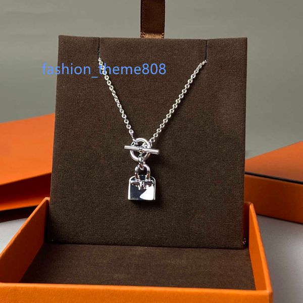

kelly necklace h for women designer couple gold plated 18k t0p highest counter advanced materials classic style jewelry fashion gift for gir, Silver