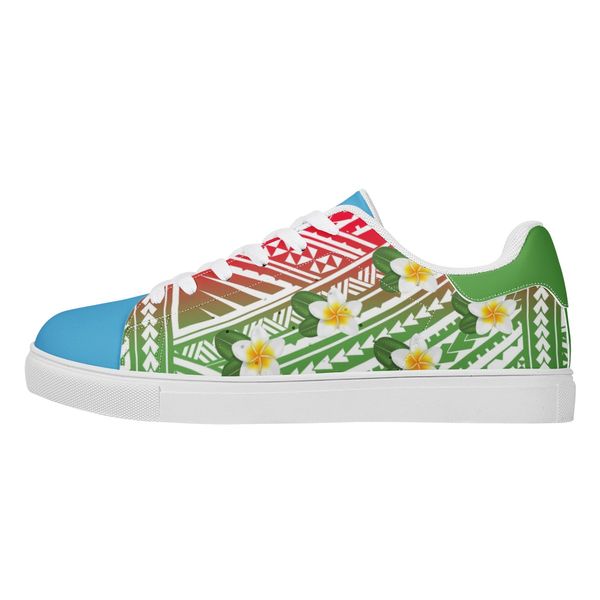 

classic trendy fashion green simple pattern versatile casual shoes low cut shoes