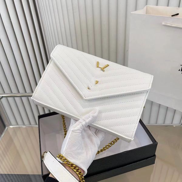 

designer bag women's crossbody bag black tote caviar bag designer shoulder bag gold chain bag