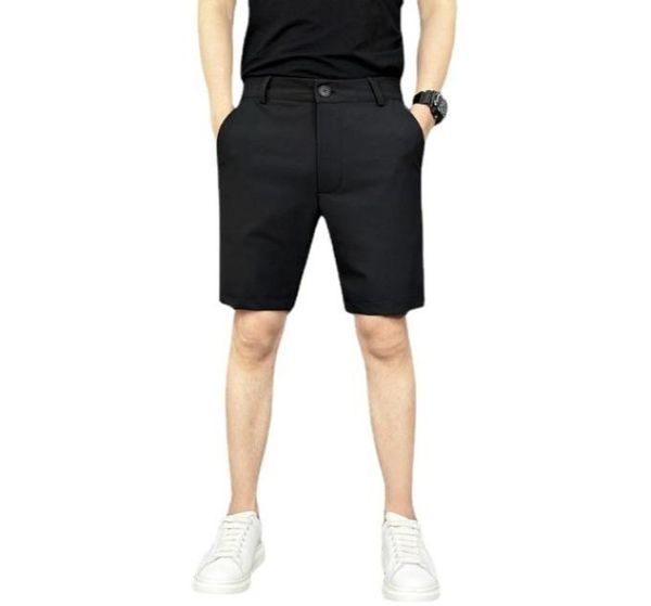 

men039s golf swing flex stretch cargo shorts 08tk012391492047643424, White;black
