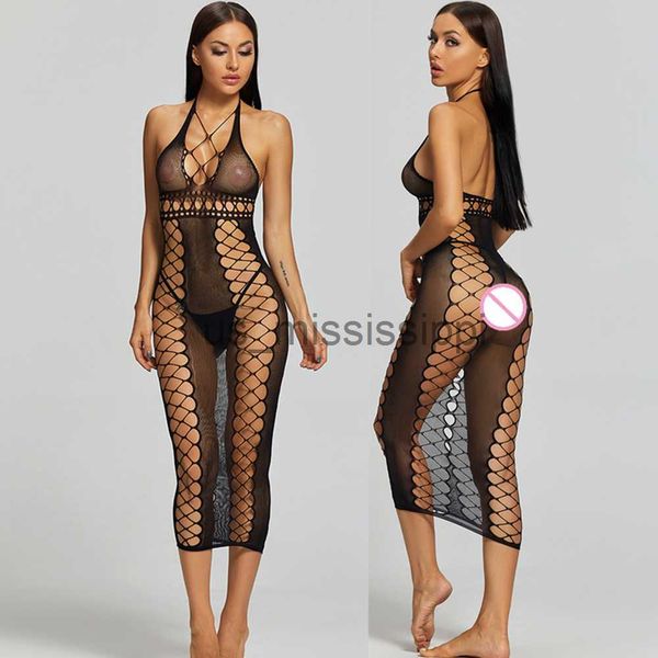 

set lingerie erotic women bodystocking bodysuits open crotch tights transparent body stockings clothes mesh underwear x0818, Red;black