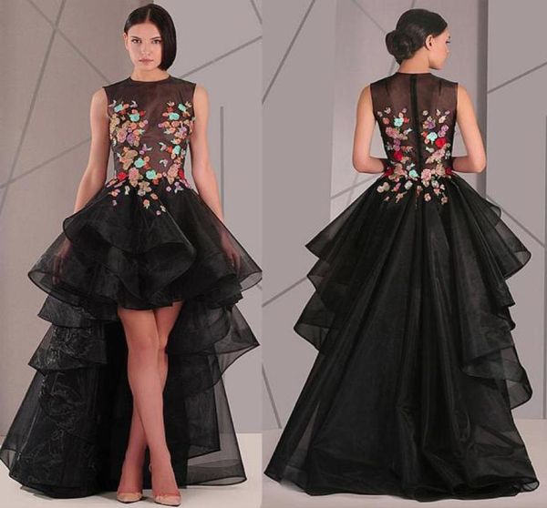 

jewel neckline aline hilo evening dresses with beaded lace appliques see through black prom dress vestidos largos de fiesta muje1255949
