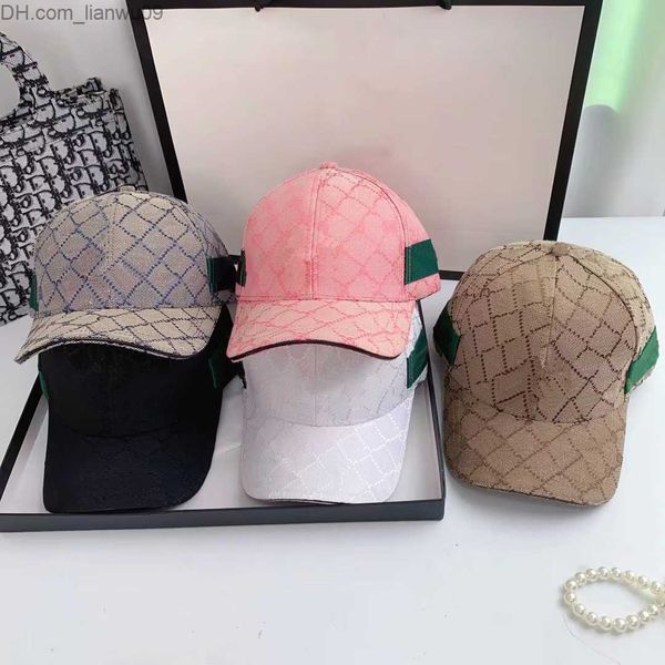 

ball caps 2023 designer ball cap highend quality men's and women's outdoor sports baseball caps adjustable size classic style z230, Blue;gray