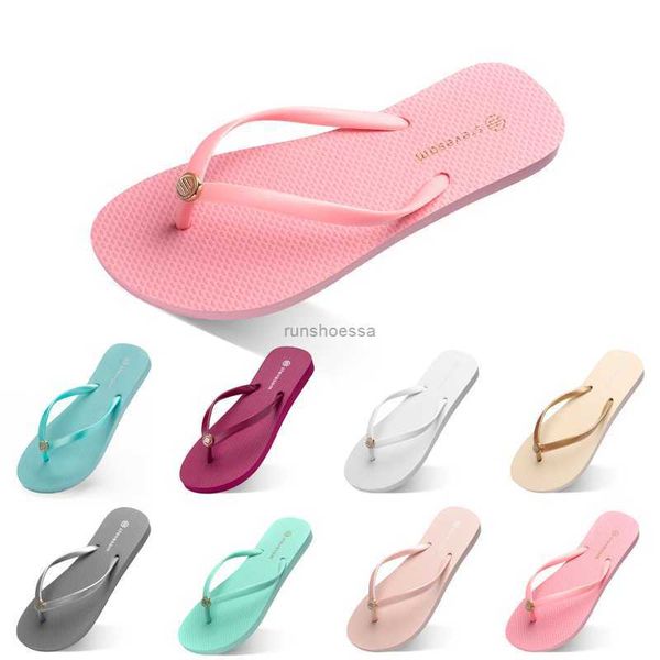 

shoes discount slippers flops women flip triple white black green yellow orange pink red womens summer home outdoor beach slide sneaker278 s