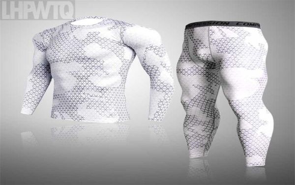 

men039s winter gear ski thermal underwear sets thermo camouflage exercise clothes sports pants snowboarding shirts and pants 216838439, Black;white