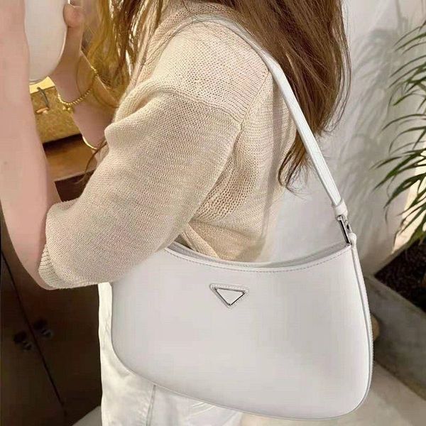 

hobo handbags designer bag fashion underarm shoulder bags women black leather all-match purses designer woman handbag lady luxury pochette c