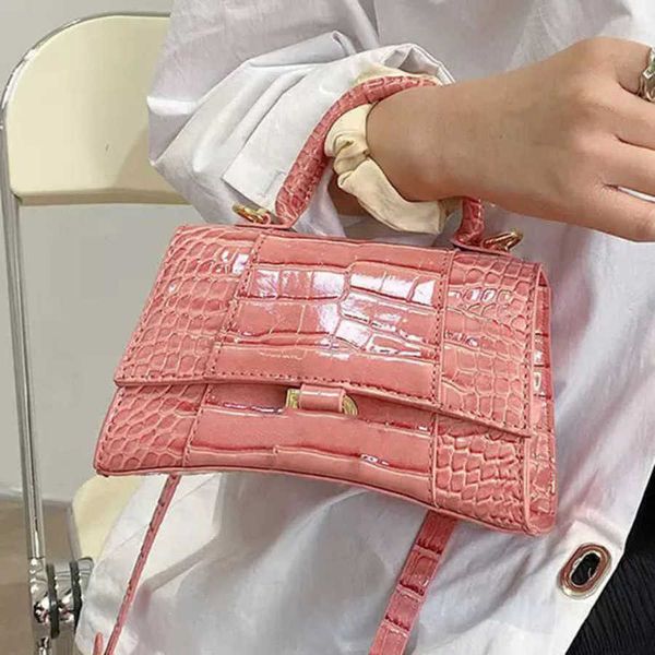 

women's luxury fashion hourglass bag female mini handbags letter b brand designer totes evening bags women man casual backpack small sq