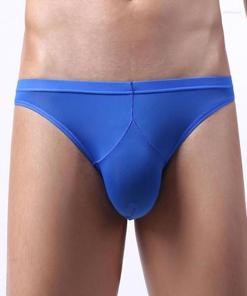 

underpants men underwear briefs shorts semitransparent ice silk panties solid u convex pouch cueca calzoncillo mxxl2577001, Black;white