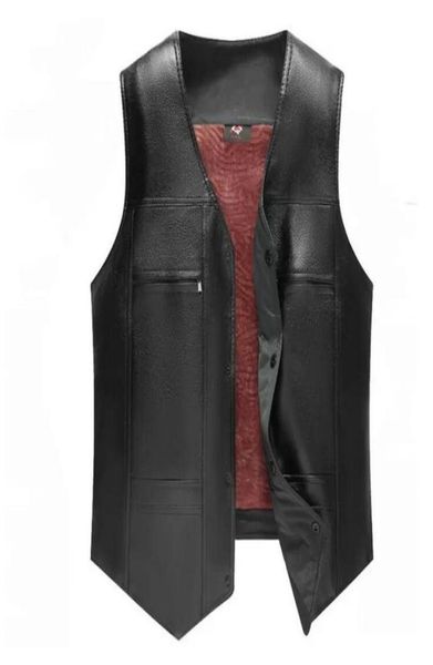 

faux leather vest wedding clothing pu coats mens vest01237454475, Black;white