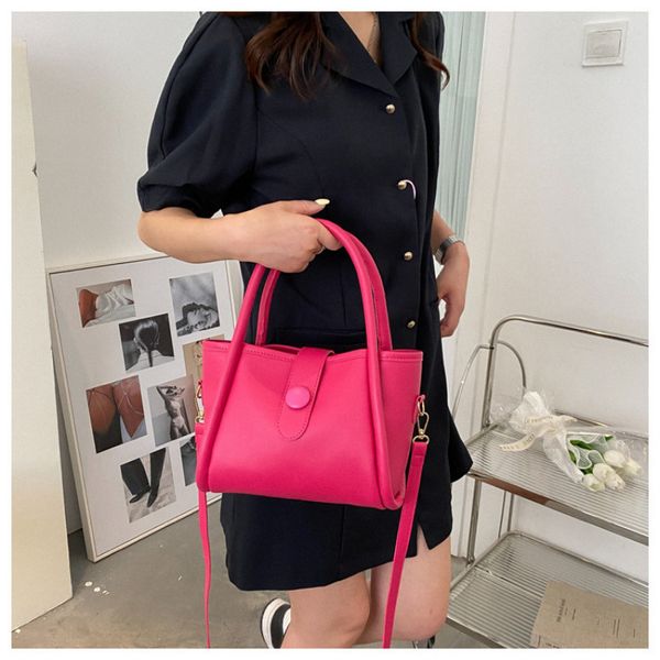 

evening bags solid women andle bag large capacity commute crossbody shoulder fashion designer small tote handbag 230817