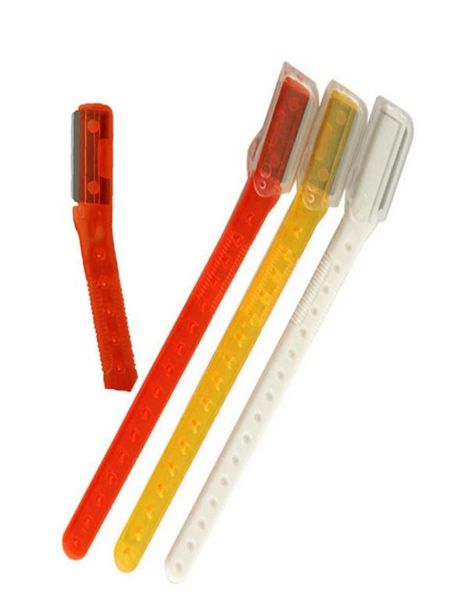 

whole 3pcs makeup razor eye brow shaping tools professional eyebrow shaver shaper facial body cosmetics2567457