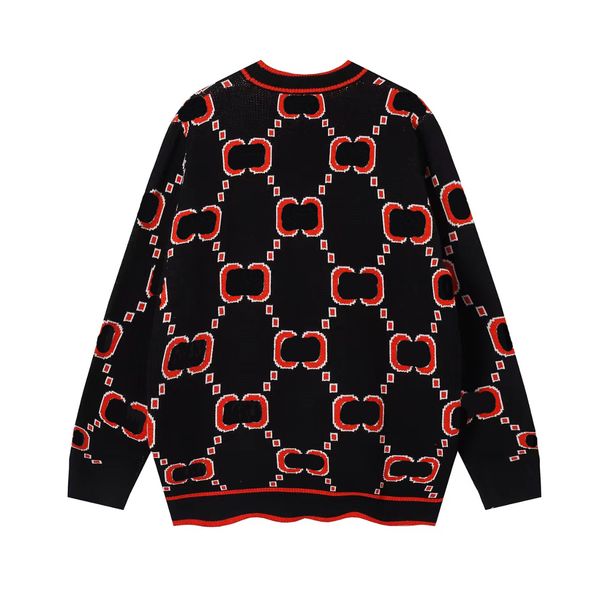

designer cardigan sweater men's autumn and winter sweaters, high-quality knitted jacket, leisure comfortable business sweater-ll56, White;black