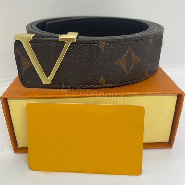 

belts big buckle genuine leather belt with box designer men women high-quality mens fashion belts width 38mm aaa778, Black;brown